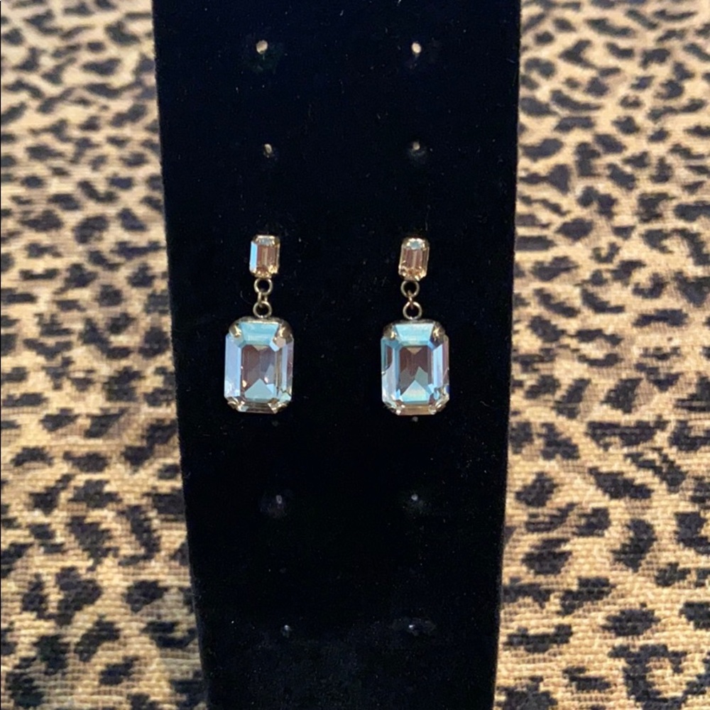 Swarovski touchstone earrings
